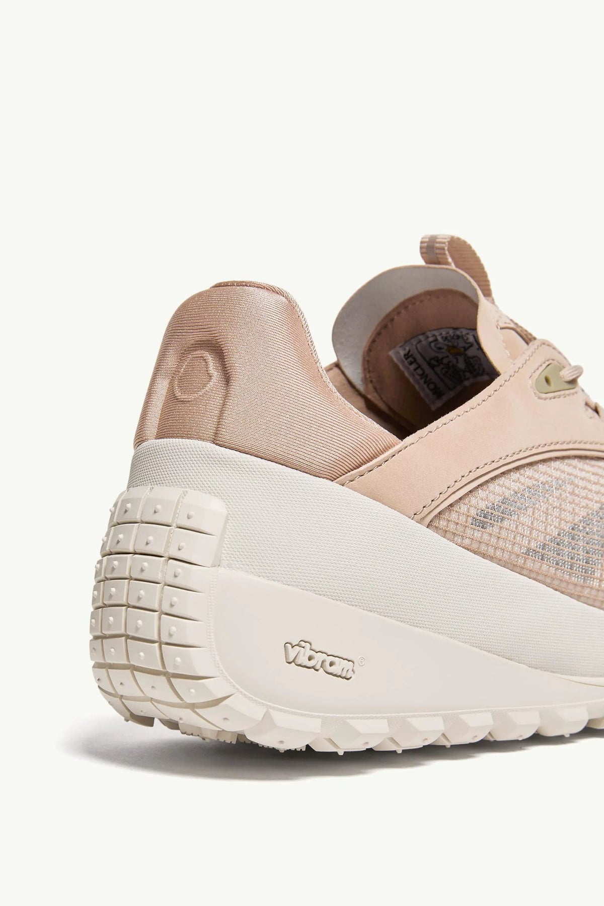 Beige & White