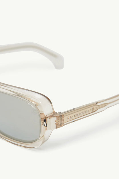 TRANSPARENT SHINY OFF-WHITE