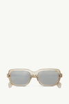 TRANSPARENT SHINY OFF-WHITE