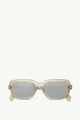TRANSPARENT SHINY OFF-WHITE