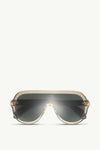 Shiny Transparent Off-white