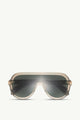 Shiny Transparent Off-white