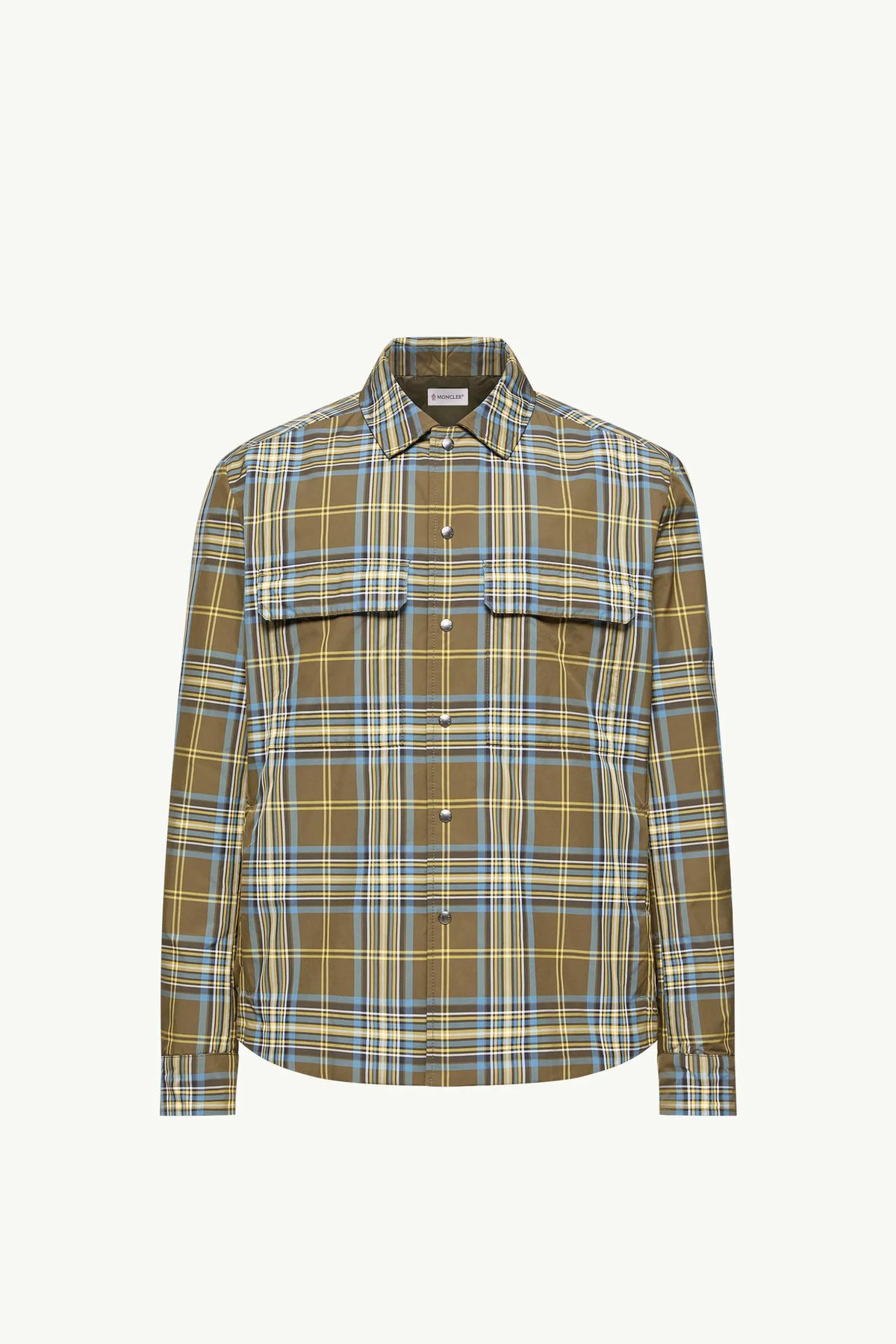 Sky Blue & Olive Green
