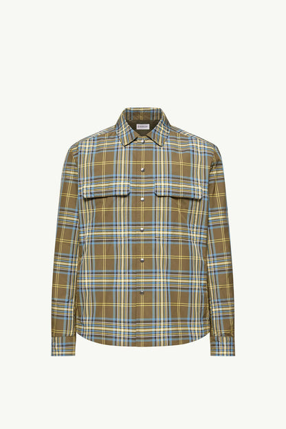 Sky Blue & Olive Green