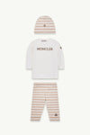 Beige & White