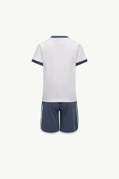 White & Blue