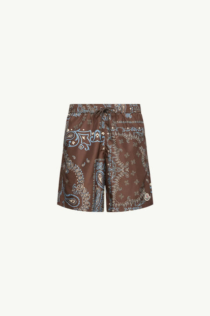 Light Blue & Brown