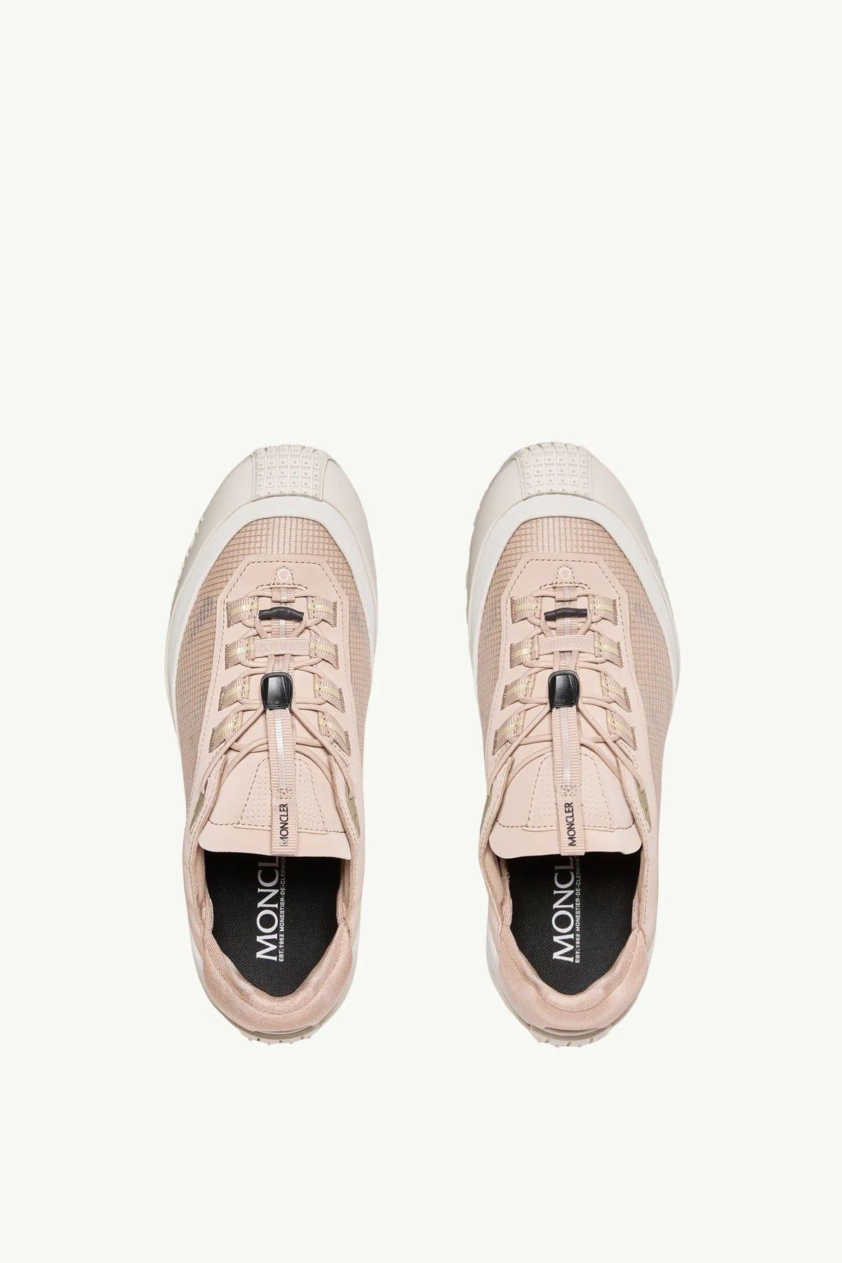 Beige & White