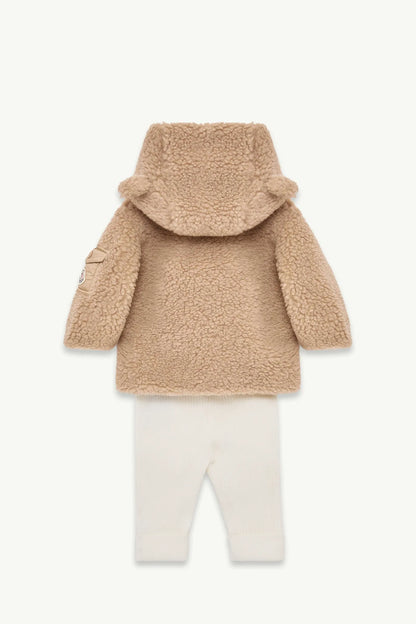 Beige & White